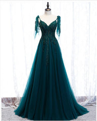 Green Formal Dress Prom Dress Handmade Homecoming Cocktail Formal Evening Dress