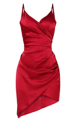 Red Formal Graduation Homecoming Dress