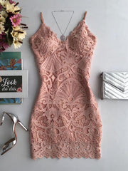 2024 Homecoming Dresses, Short Lace Dress