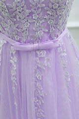 Cute Round Neckline Knee Length Homecoming Dress, Short Lace Party Dress