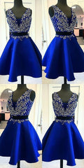 Cheap Homecoming Dresses, 2024 A Line Prom Dress, Short Prom Dress