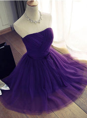 Lovely Purple Homecoming Dress , Cute Formal Dress