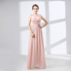 Sweetheart Chiffon A Line Bridesmaids Dresses